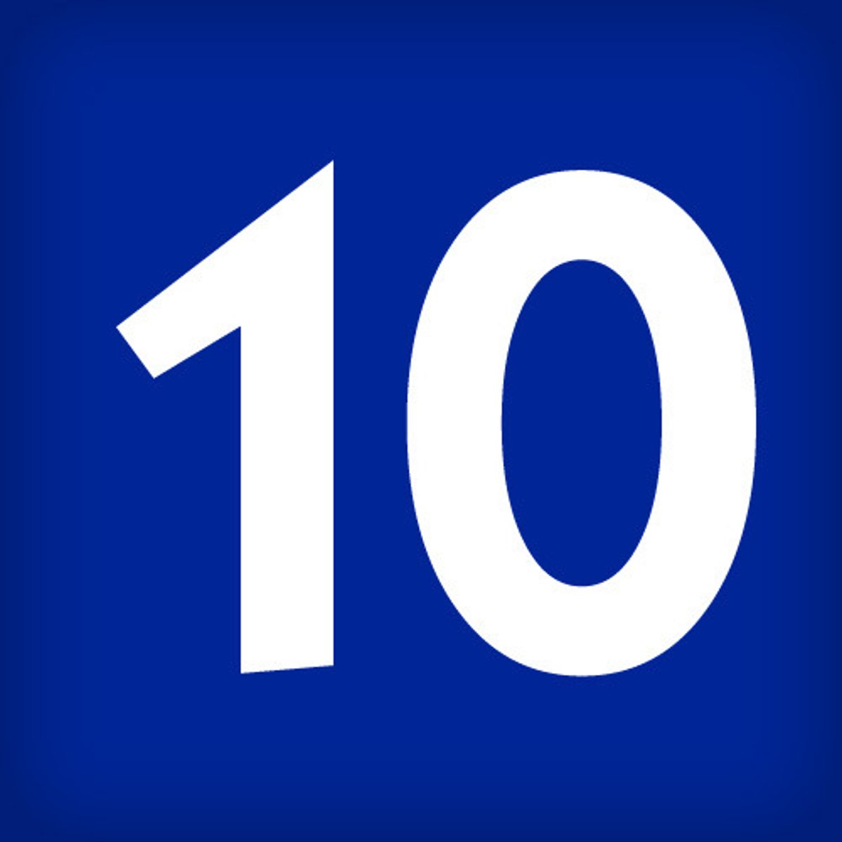 <p>10 (nº coreano)</p>
