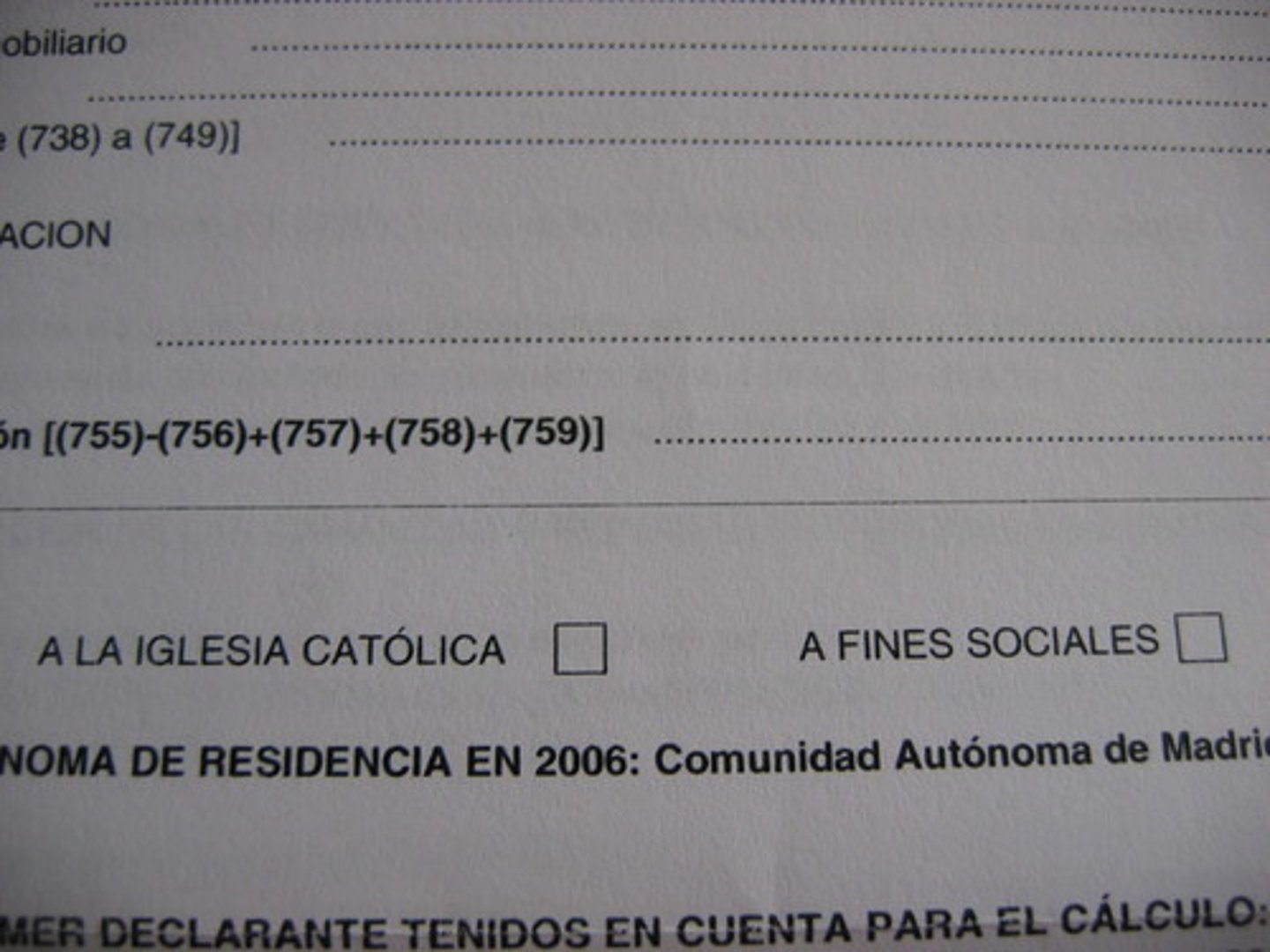 <p>box on a form </p>