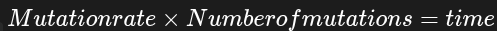 <p>A tool that estimates how long species have been sperated based on mutation rates over time </p>