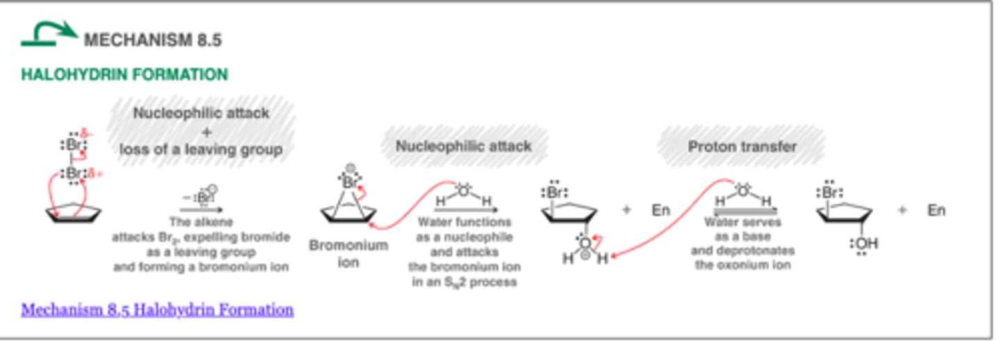 <p>-Installs OH at the more substituted position</p>