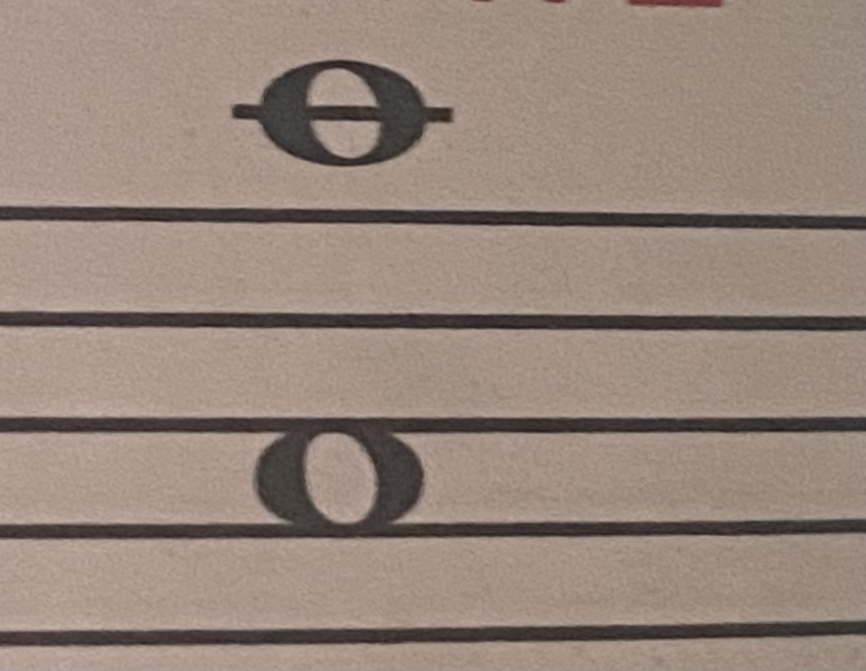 <p>Name the Left Hand Harmonic Interval</p>