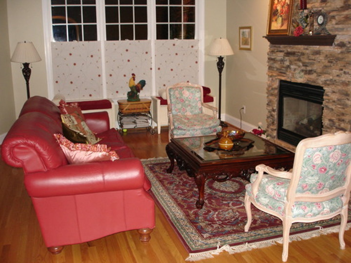 <p>the living room</p>