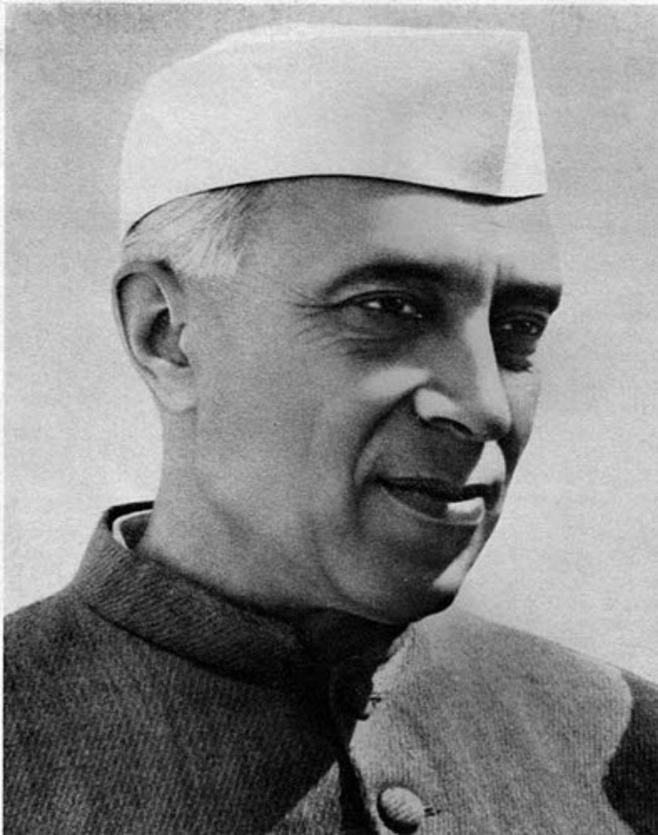 <p>Indian statesman. He succeeded Mohandas K. Gandhi as leader of the Indian National Congress. He negotiated the end of British colonial rule in India and became India's first prime minister (1947-1964).</p>