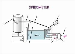 <p>labelled spirometer</p>