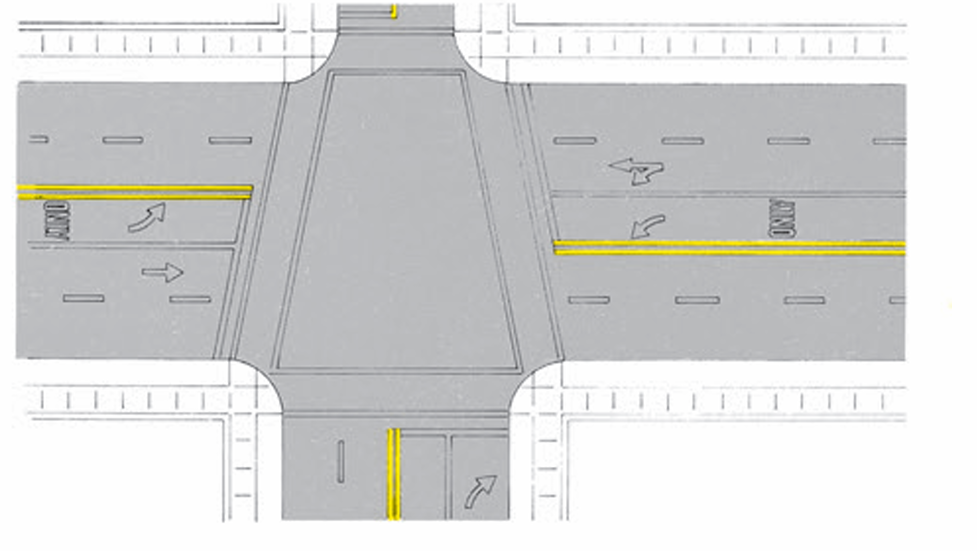 <p>Directional Markings</p>