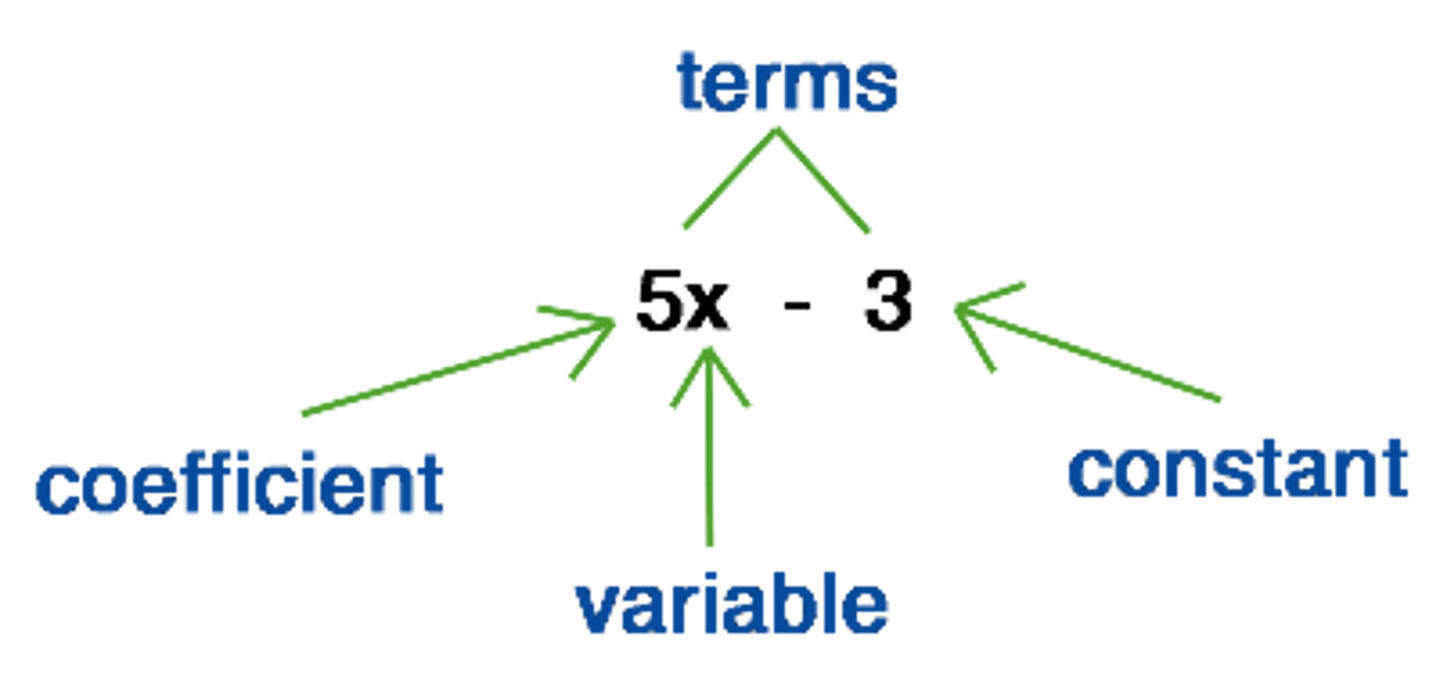<p>A value that does not change; an integer without a variable in an expression or equation</p>
