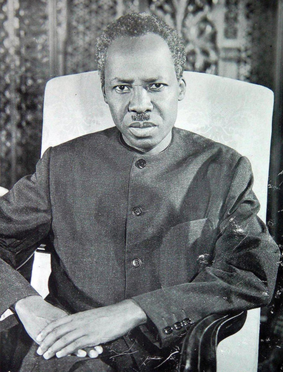 <p>was a Tanzanian anti-colonial activist, politician, and political theorist. His administration pursued decolonization and the "Africanization" of the civil service while promoting unity between indigenous Africans and the country's Asian and European minorities. He encouraged the formation of a one-party state and unsuccessfully pursued the Pan-Africanist formation of an East African Federation with Uganda and Kenya; In 1967, Nyerere issued the Arusha Declaration which outlined his vision of "ujamaa". Banks and other major industries and companies were nationalized; education and healthcare were significantly expanded.</p>