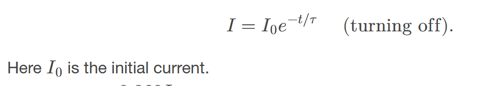 <p><span><span>current decreases as  </span></span></p>