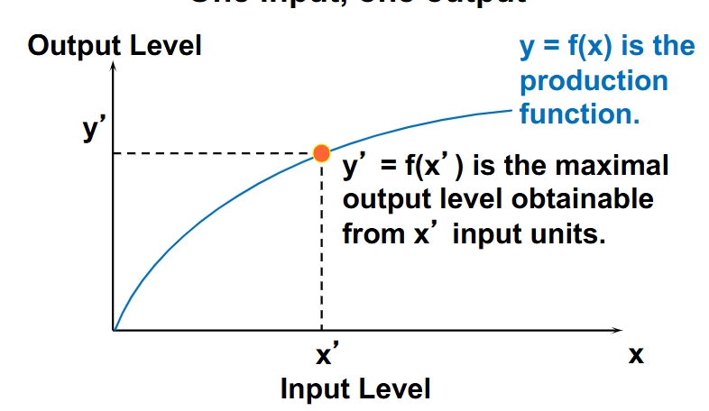 <p>This will state the maximum amount of output possible from an input bundle.</p>