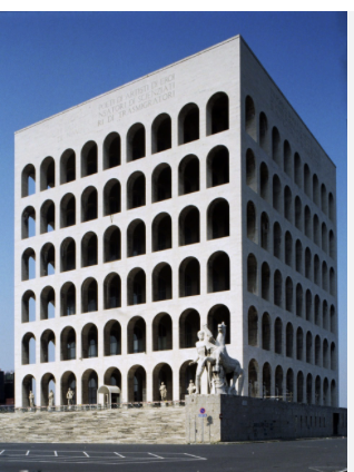 <p>Palazzo della Civiltà Italiana, Square Colosseum (material)</p>