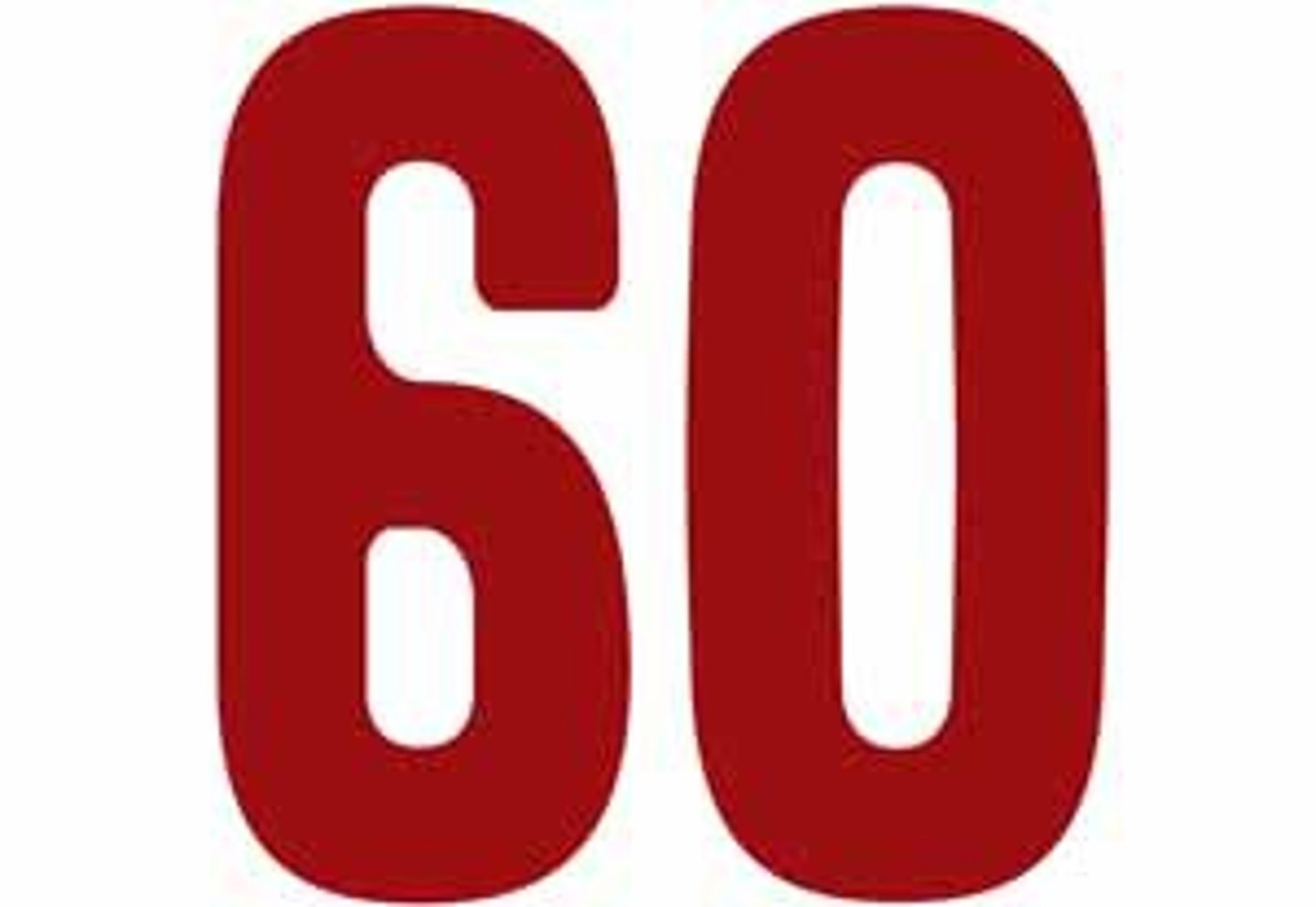 <p>Sixty</p>