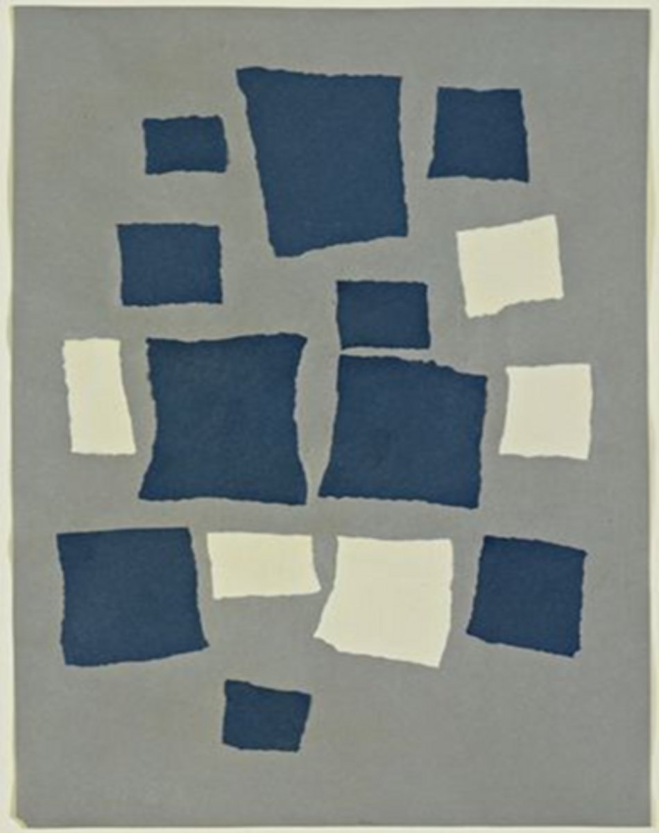 <p>Hans (Jean) Arp, 1916-1917, torn and</p><p>pasted paper</p>