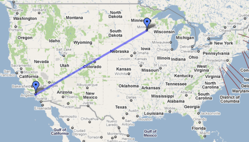domestic flight