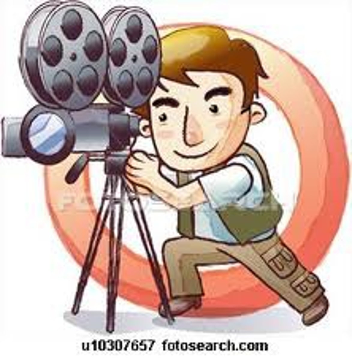 <p>shooting of a film (la filmación)</p>
