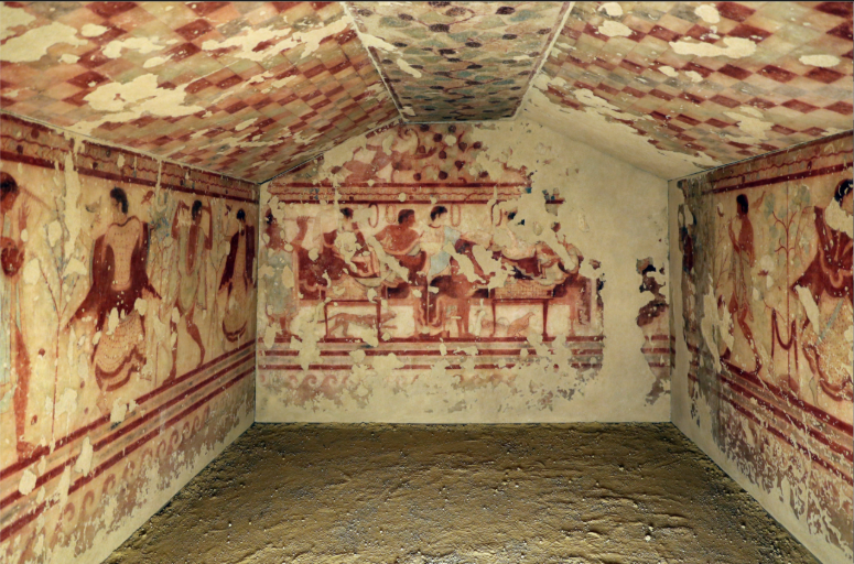 <ul><li><p><strong>Tomb of the Triclinium</strong> (subterranean burials)</p></li></ul><p></p>