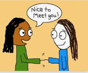 <p>(to) meet / treffen, sich treffen, kennenlernen / conocer</p>