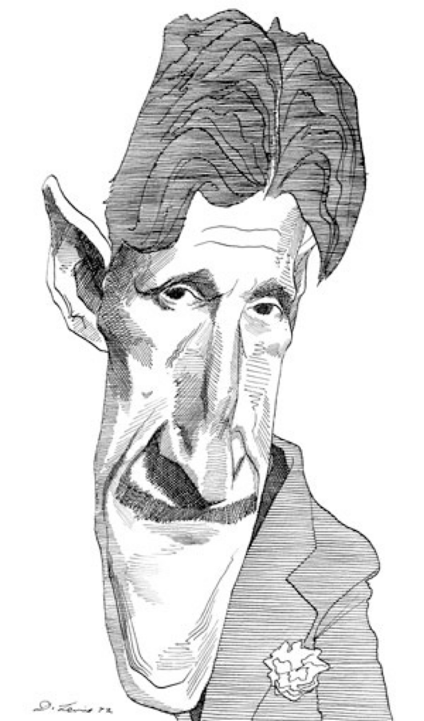 <p>This artist began illustrating to stay afloat financially with unglamorous magazines like Gasoline Retailer, but a job with Esquire in the 60s allowed their development as a political illustrator. </p>