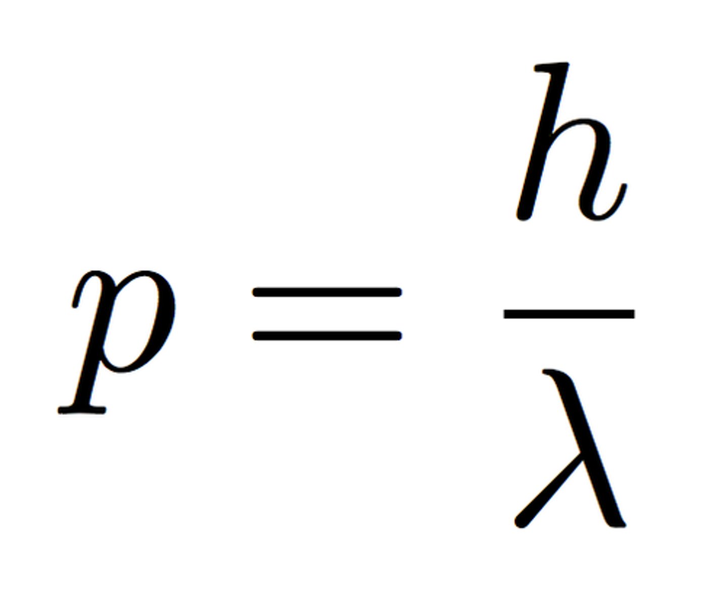 <p>Formula for photon momentum:</p><p>ρ=h/λ</p><p>Optical tweezers ​utilize the momentum of the laser beam to control little refractive microshpere structures which can be bound to a biological molecule and be controlled by moving the laser.</p>