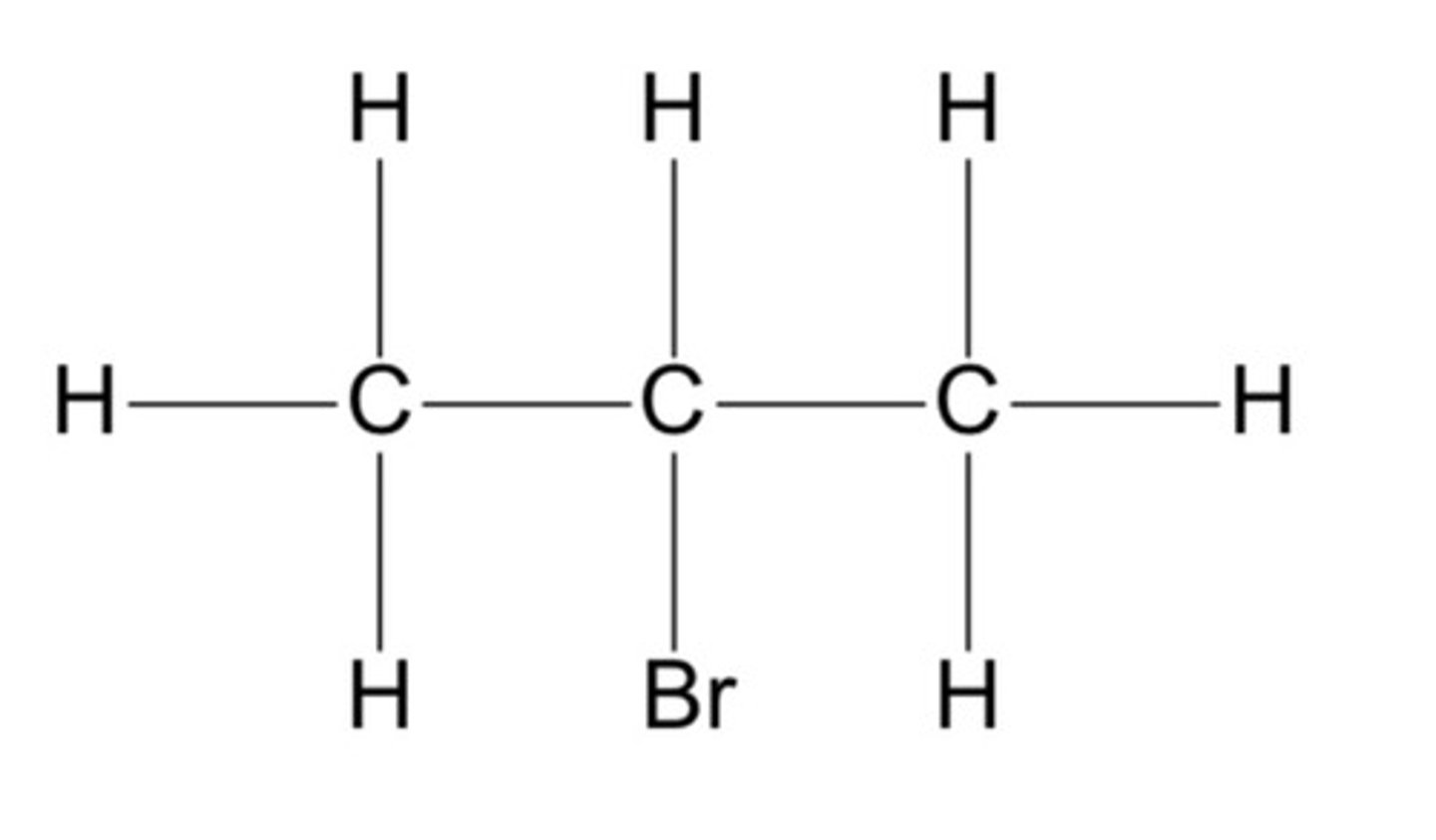 <p>A halogenoalkane which has two carbon atoms directly bonded to the carbon atom that is bonded to the halogen.</p>