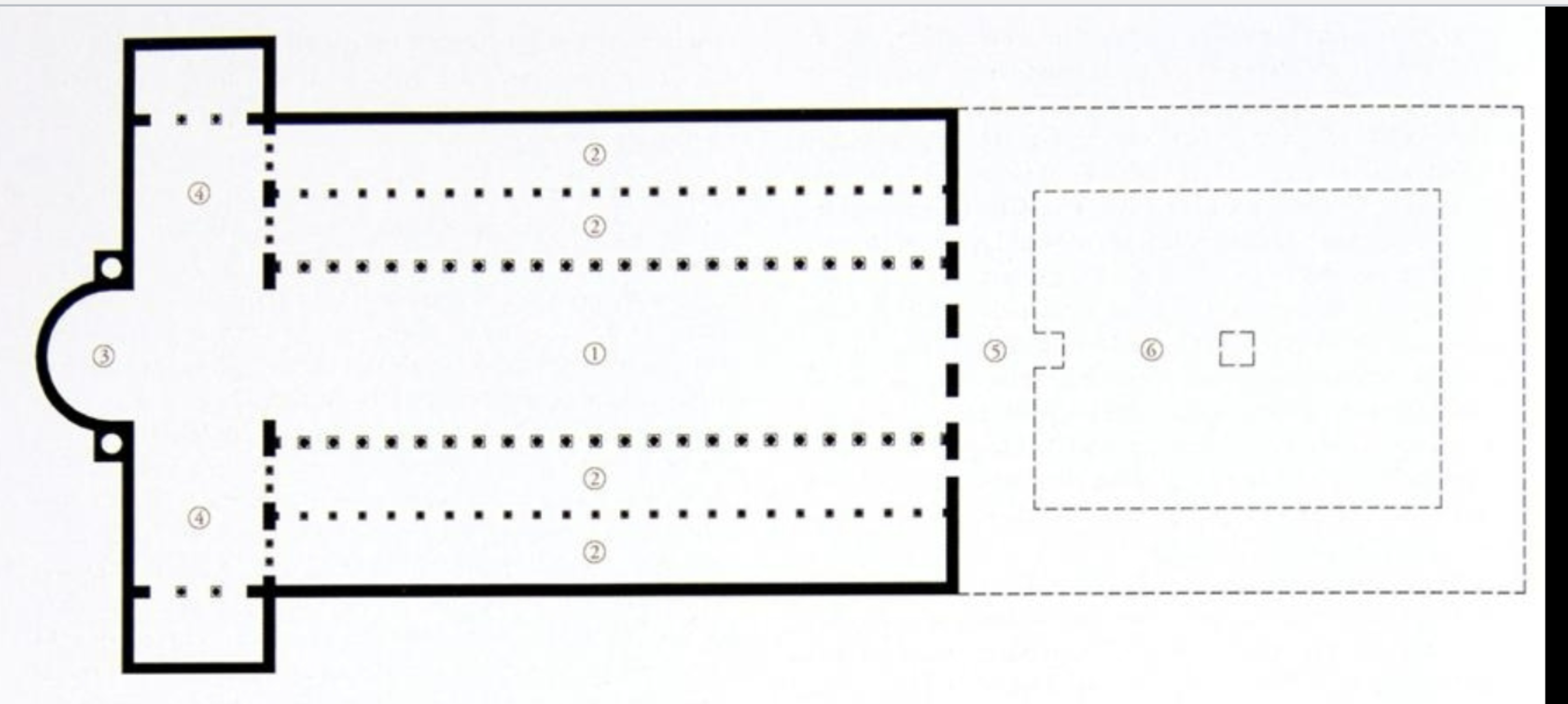 <p>transept</p>