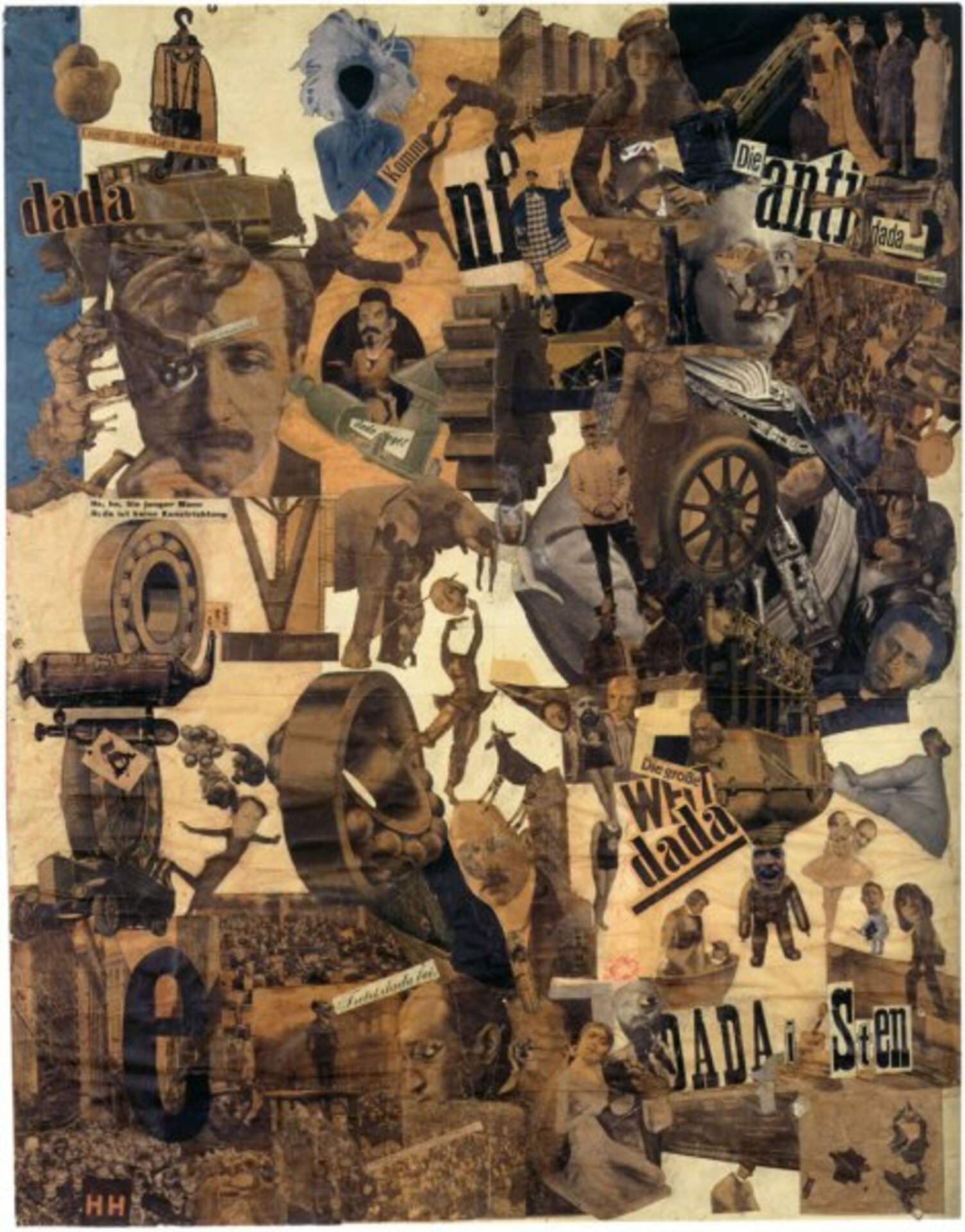 <p>Cut with the Kitchen Knife: Dada through the Last Epoch of Weimar Beer-belly Culture in Germany, 1919-20, Photomontage</p>