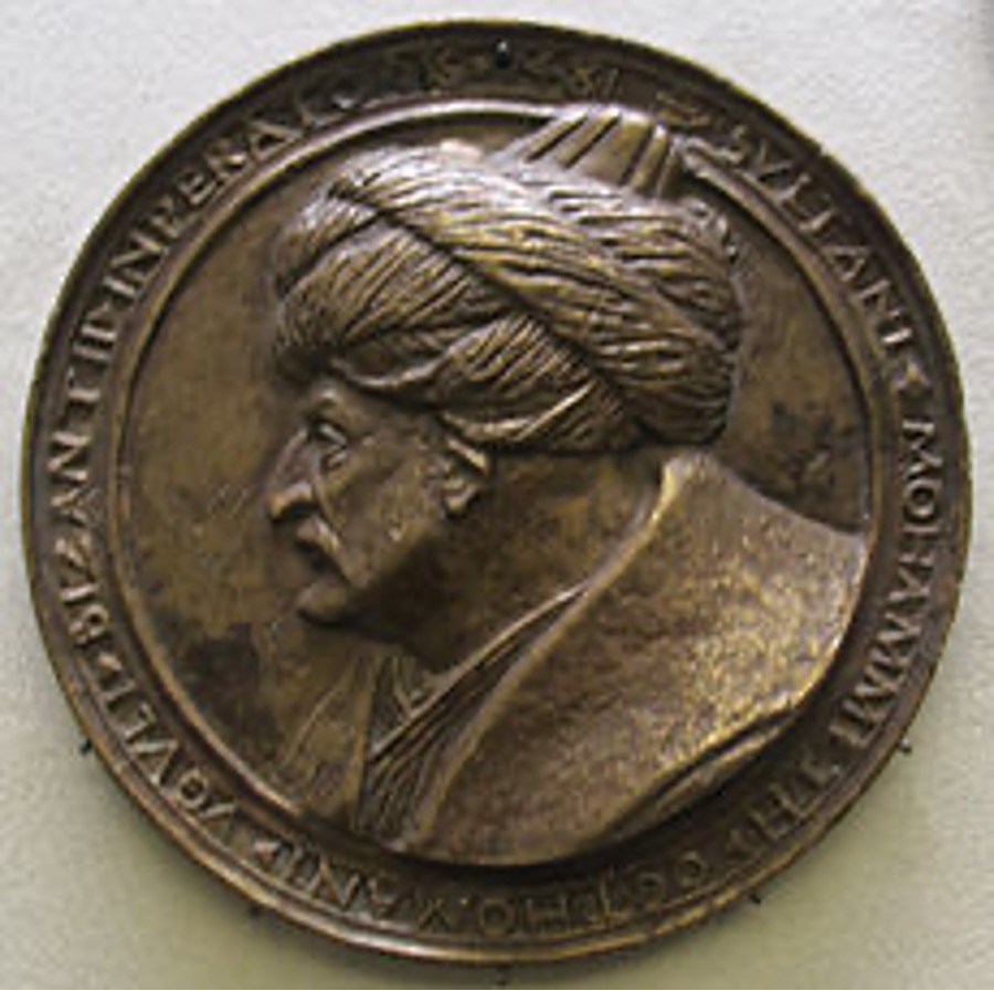 <p><span>Costanzo da Ferrara, Portrait Medal of Mehmet II, Istanbul, Turkey, 1470’s</span></p>