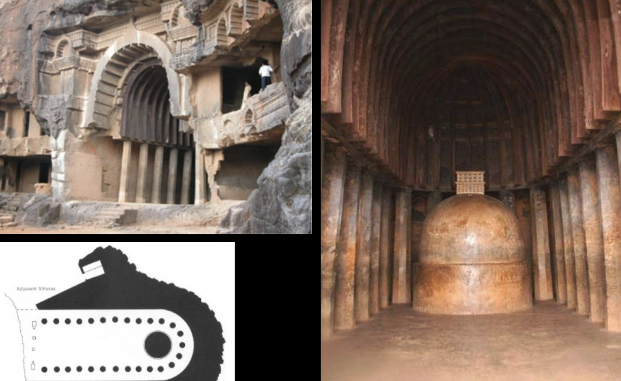 <p><em>Chaitya Hall</em>, Shunga Period </p>