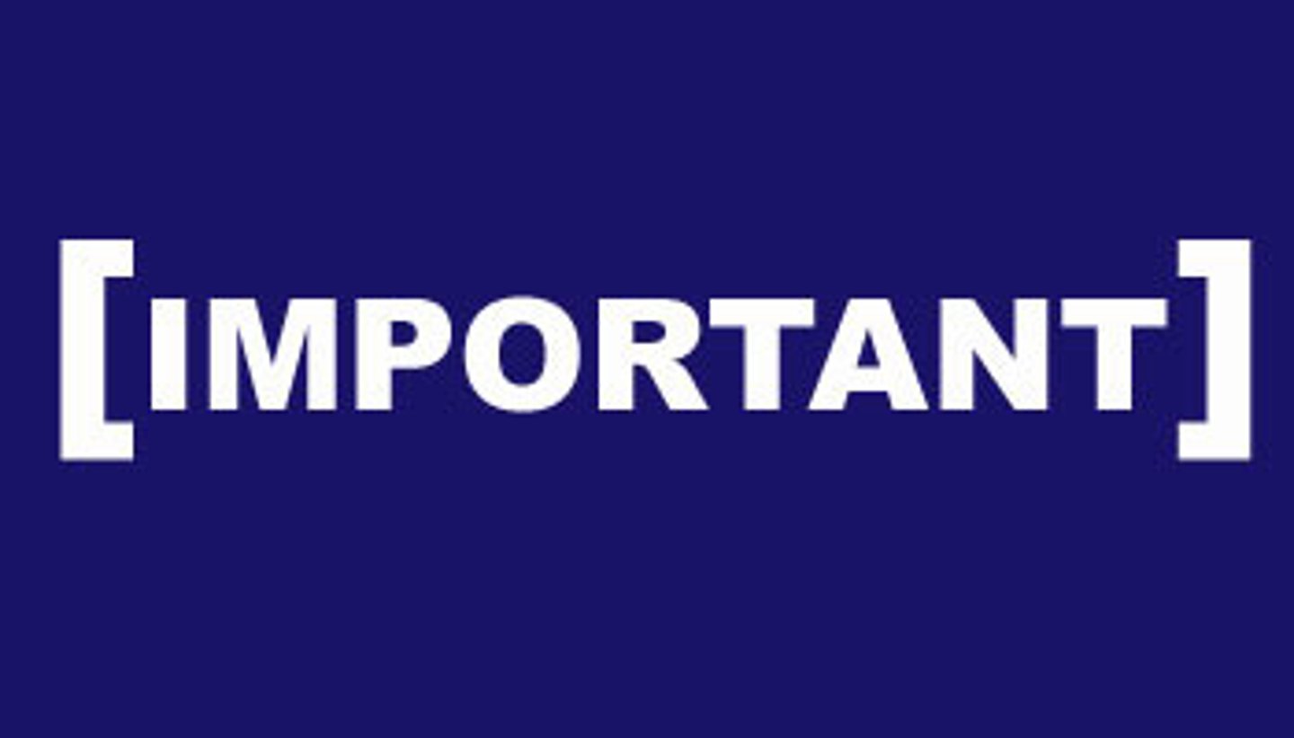 <p>important</p>