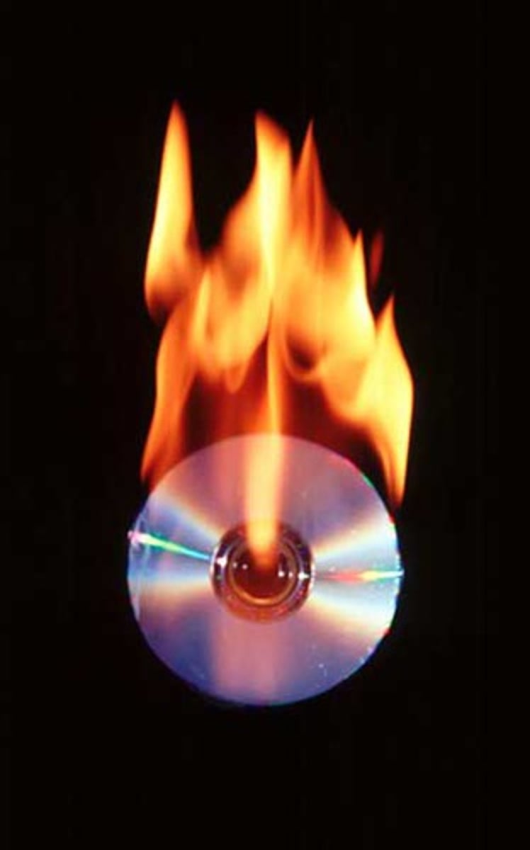<p>to burn</p>