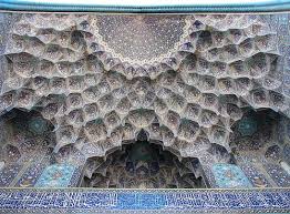 A form of ornamented vaulting in Islamic architecture, also referred to as a honeycomb vault.