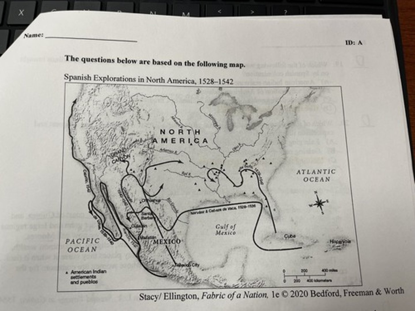 <p>which of the following was the most devastating long-term change to American Indians brought on by spanish colonization?</p>