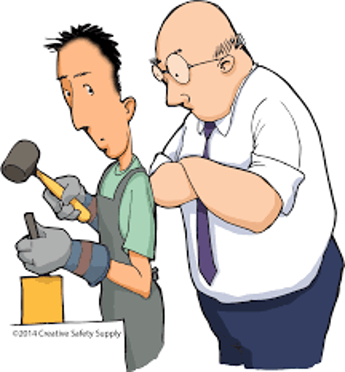 <p>Giám sát, kiểm tra công việc của người khác. Giám sát</p>