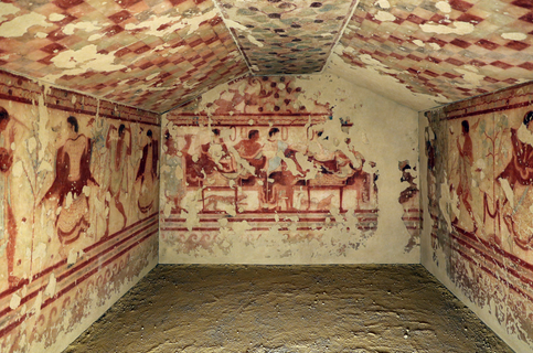 <p>Tomb of the Triclinium</p>