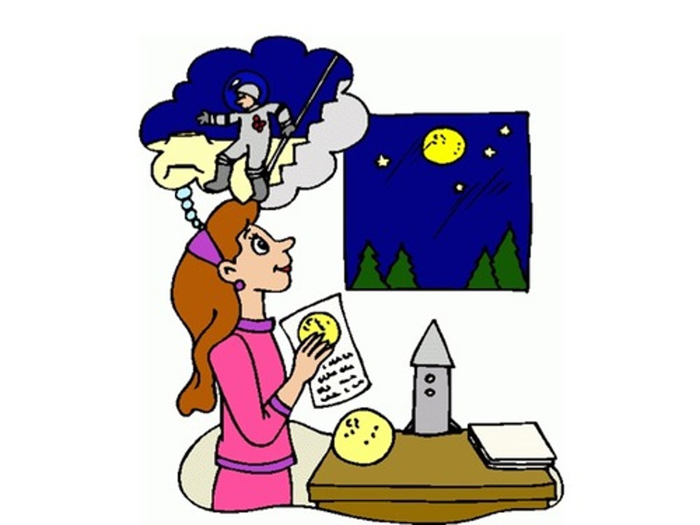 <p>to dream of being</p>