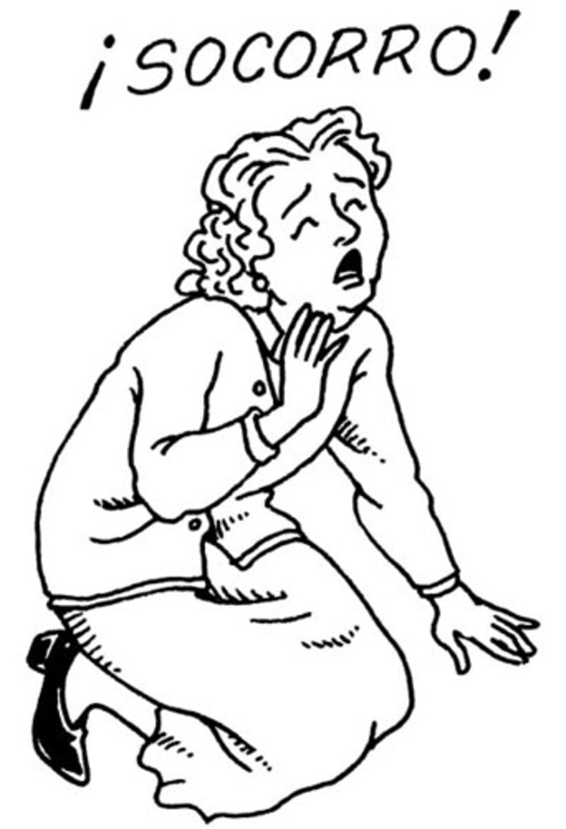<p>Because of the explosion, many people screamed Help!</p>