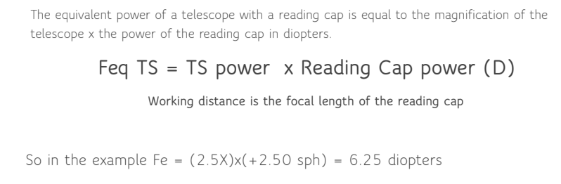 <p>+2.5D comes from 40 cm object distance</p>