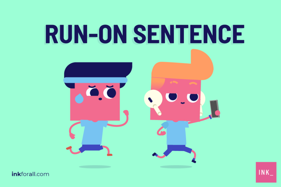 <p><span>&nbsp;To fix a run-on sentence, you can cut it apart or join it properly</span></p>