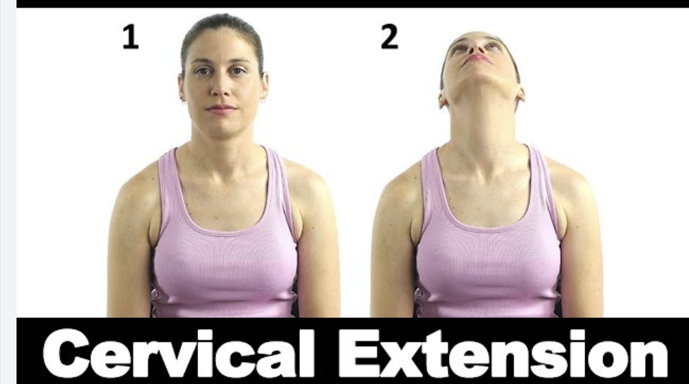 <p>Cervical Extension</p>