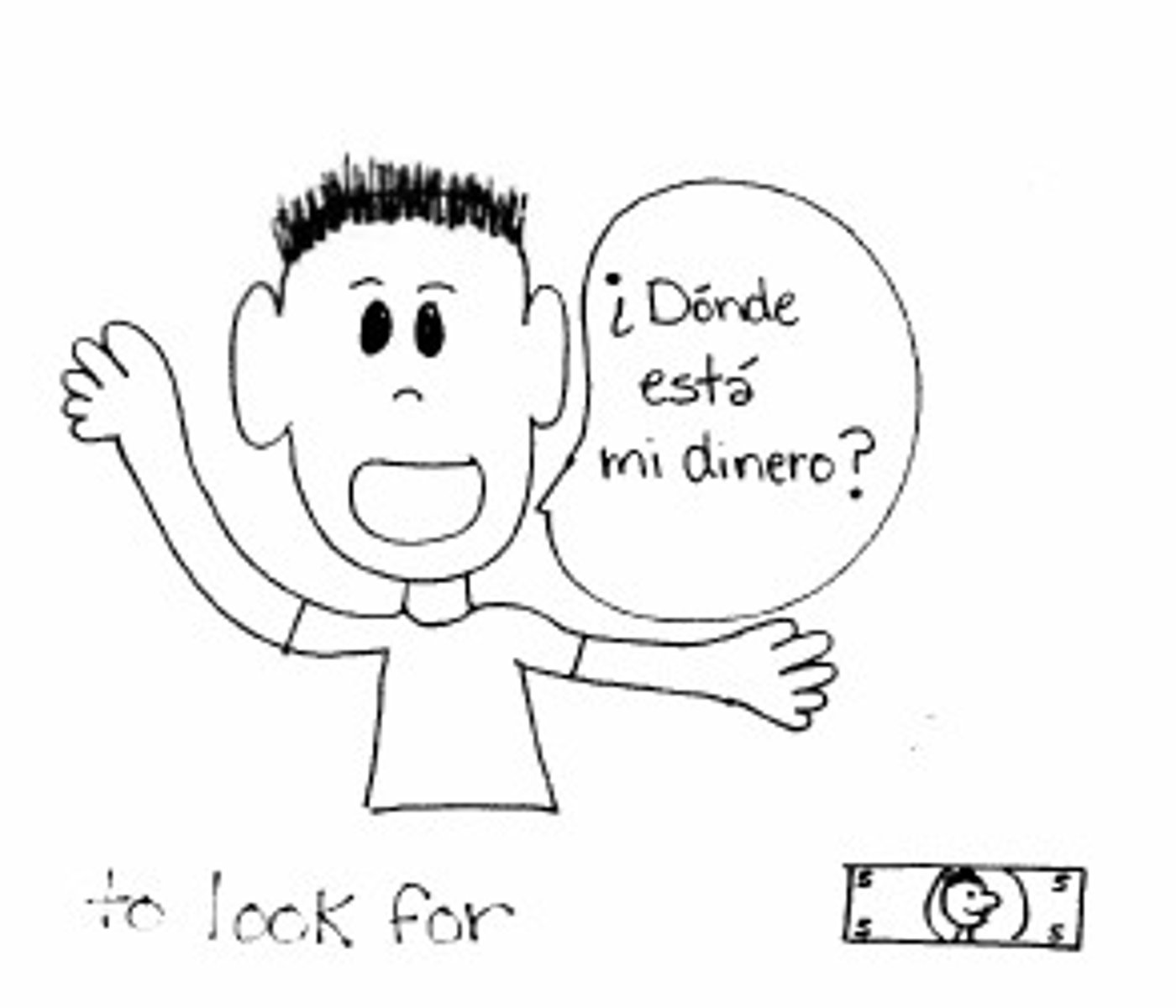 <p>tratar de encontrar</p>