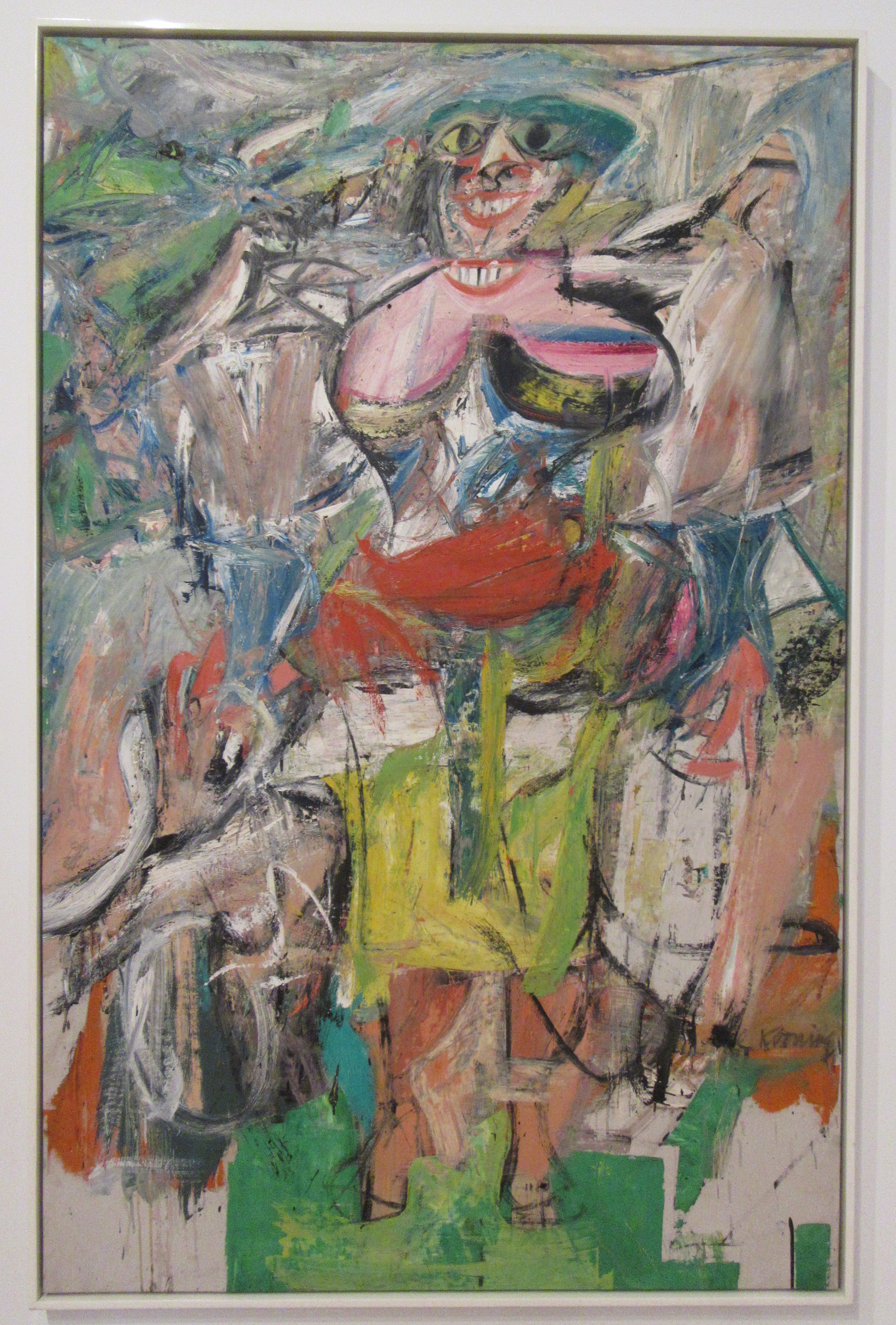 <ul><li><p><span>brutal brushwork, impasto textures, and clashing colors, he exemplified the "</span><strong>gestural painting</strong><span>" style, characterized by energetic, expressive brushstrokes deliberately emphasizing the sweep of the painter's arm or movement of the hand</span></p></li><li><p><span>Woman and Bicycle</span></p></li></ul><p></p>