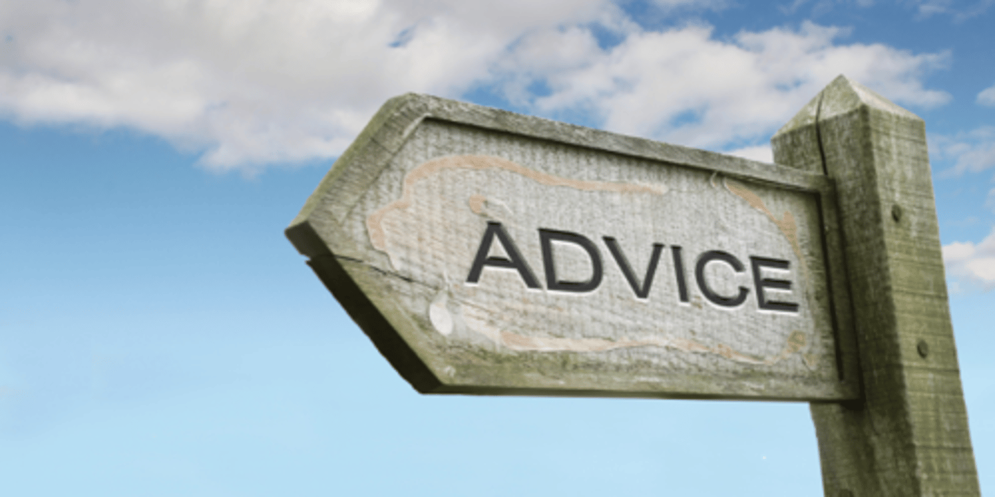 <p>der Rat(schlag)</p>