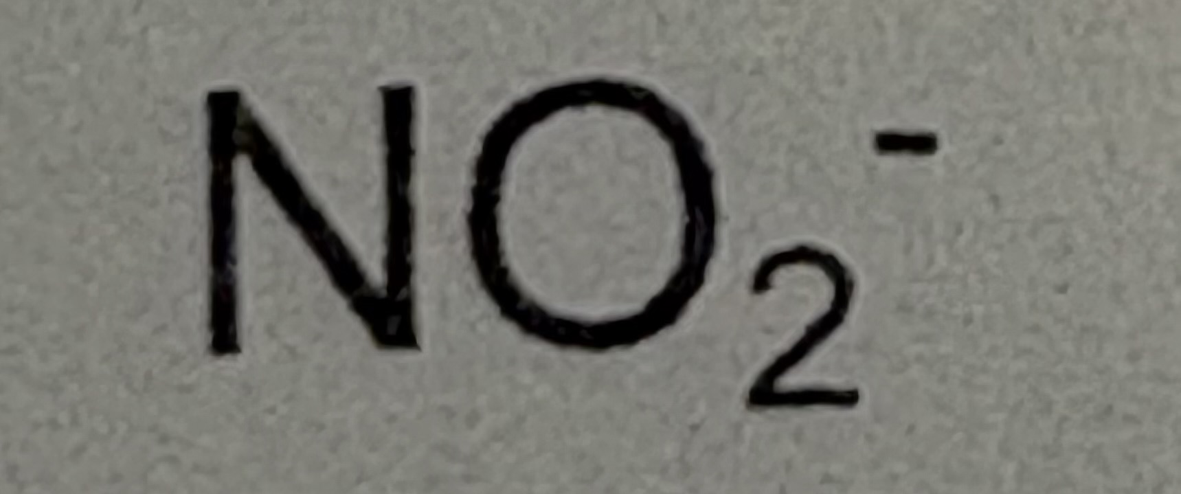 <p>NO2-</p>