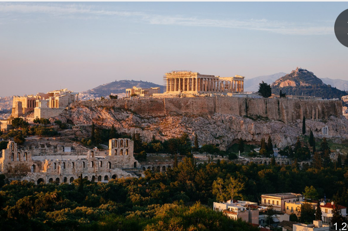 <p>An ancient citadel located on a rocky outcrop above the city of Athens, it includes several historic buildings of great cultural significance, notably the Parthenon, and serves as a symbol of Ancient Greece.</p><ul><li><p>rebuilt later 5th century BCE</p></li><li><p>it’s not the original</p></li></ul><p></p>
