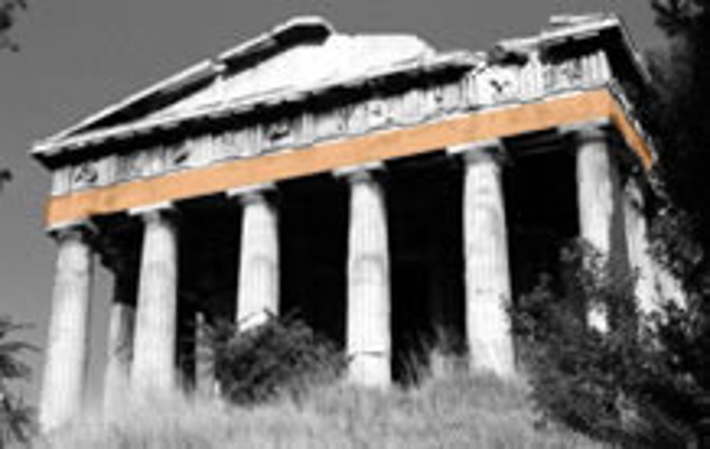 <p>is the lintel or beam that rests on the capitals of the columns. It is an architectural element in Classical architecture.</p>