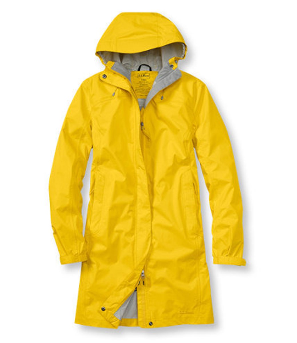 <p>raincoat</p>
