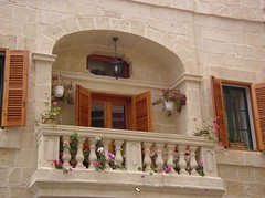 <p>the balcony</p>