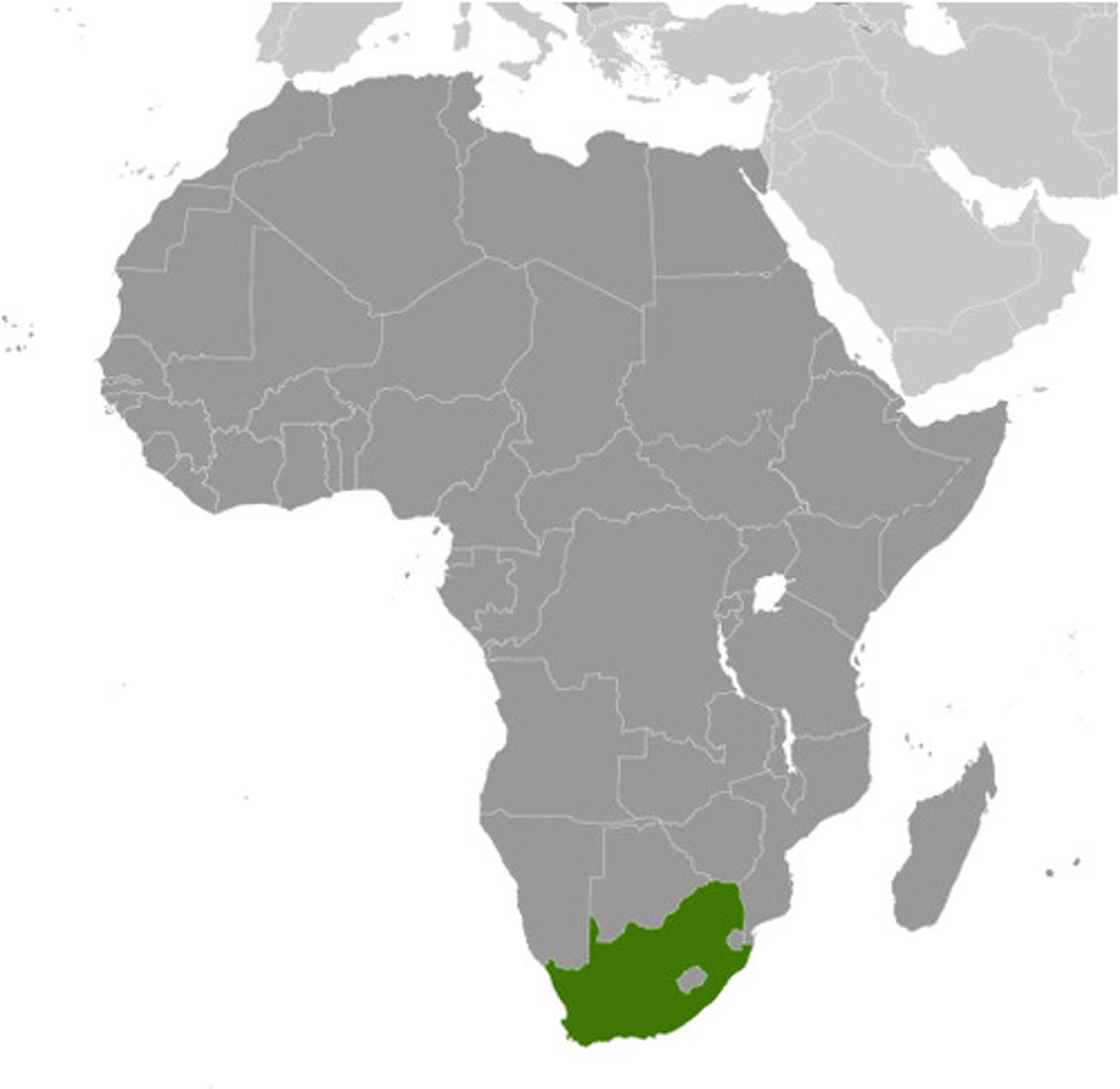 <p>(It's in South Africa)</p>