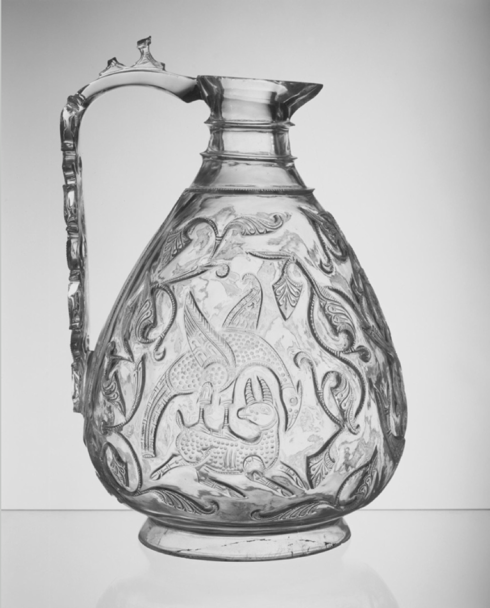 <p>describe the Rock Crystal Ewer and its significance </p>