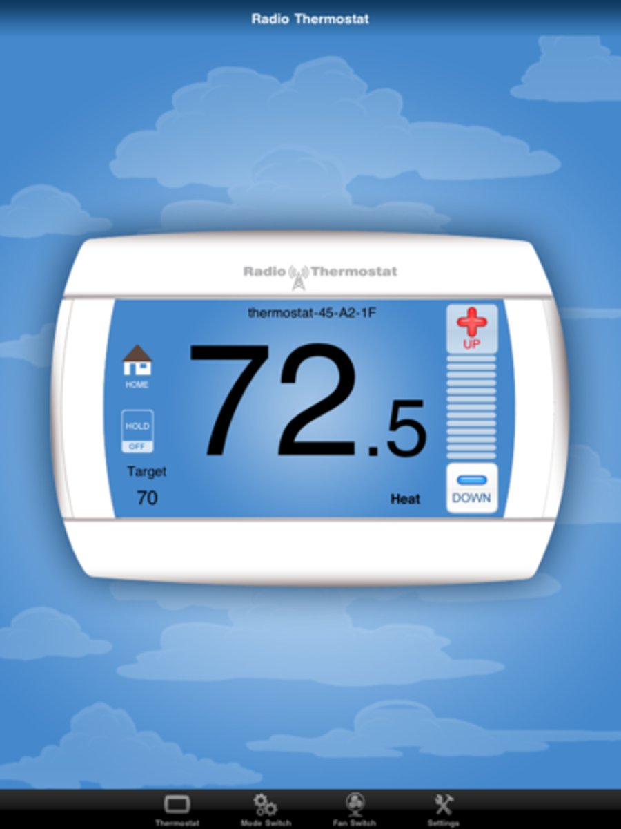 <p>a device used to control the temperature</p>