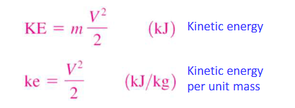 <p>the energy a system possesses as a result of its motion relative to some reference frame</p>
